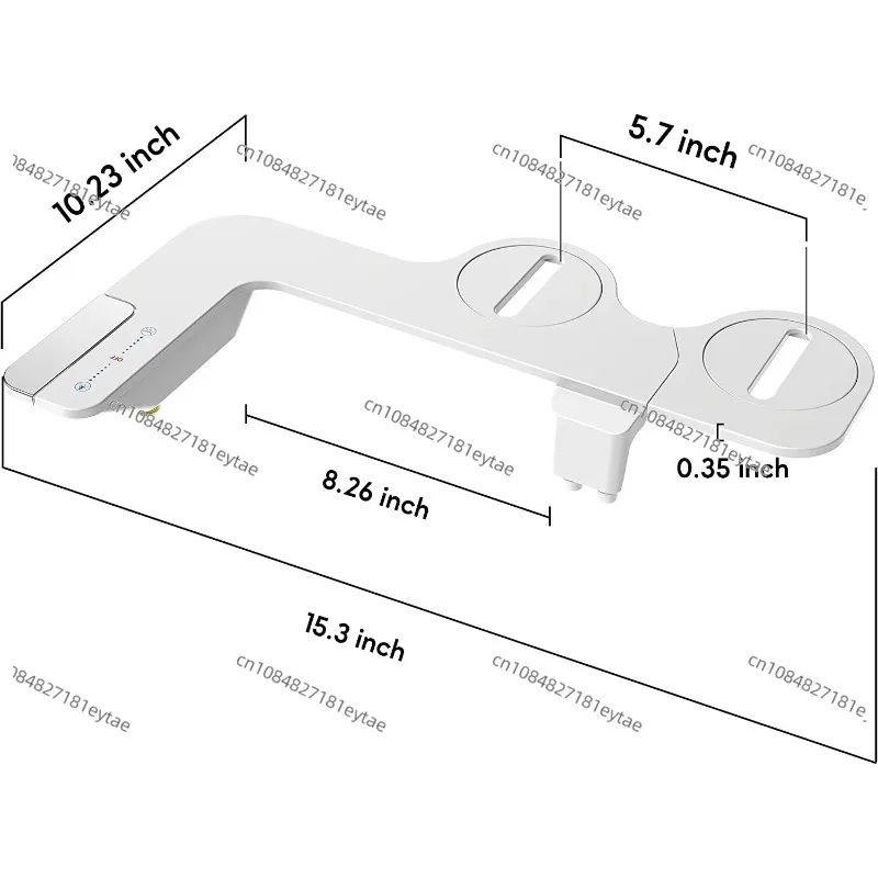Bidet Toilet Seat Accessories Non-Electric Self-Cleaning Sprinkler Bidet