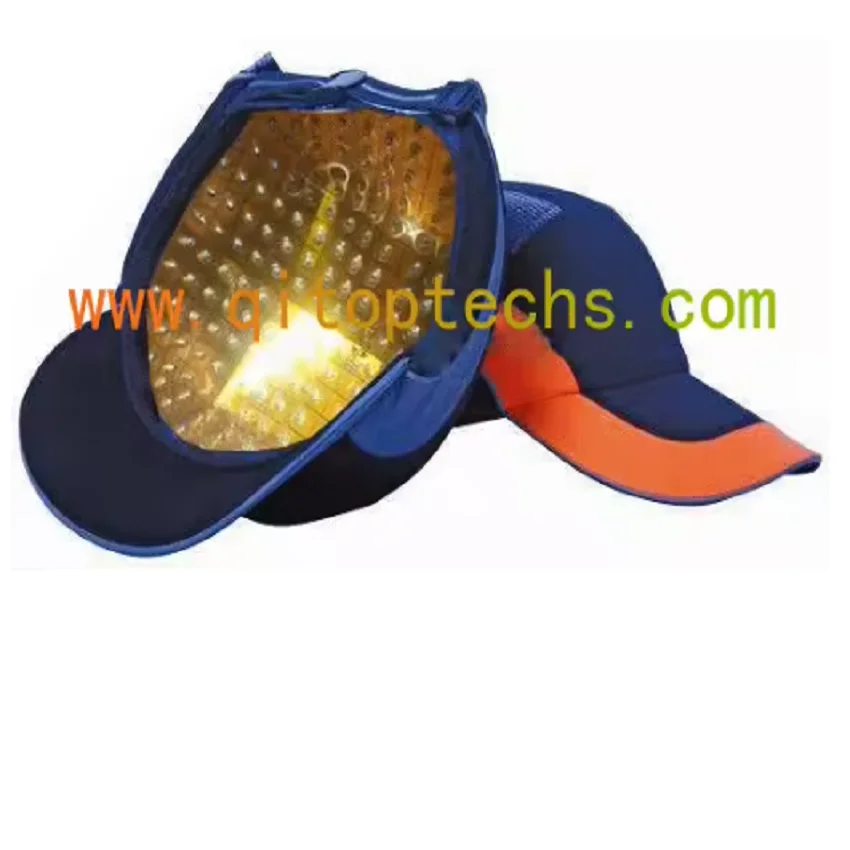 

durl wavelength 650+808nm hair growth red light therapy helmet 276 laser cap laser hat red light therapy 2760mw continus