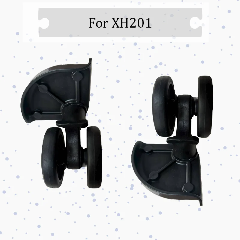 

For XH201 Silent Swivel Luggage Wheels—Universal Replacement Wheels for Smooth Rolling in Suitcases and Travel Bags