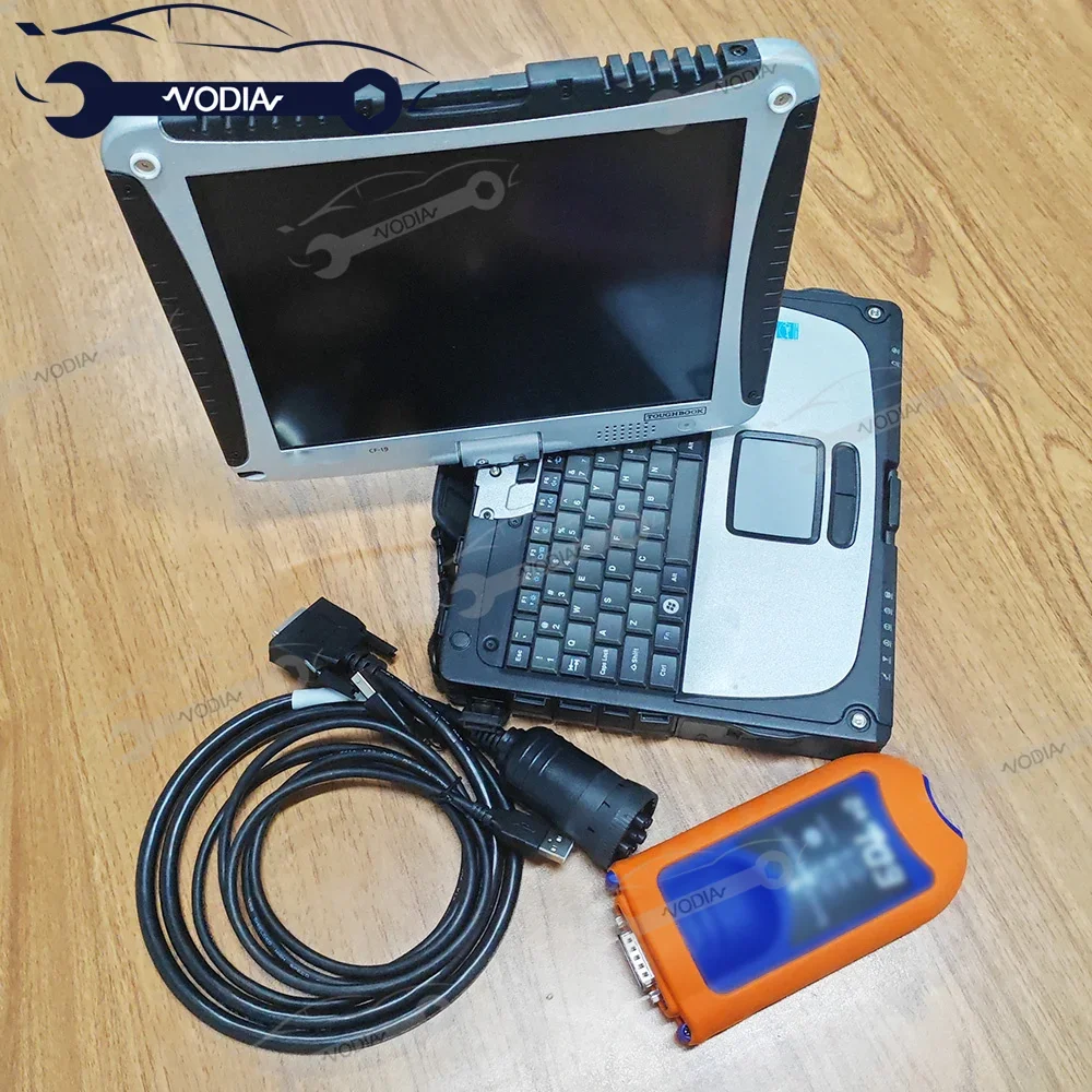 for EDL V2 Forklift Scanner Diagnostic Kit+Cf19laptop