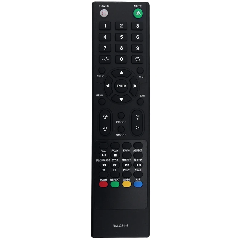 Replace RM-C3116 Remote Control  For JVC LCD LED Smart TV RM-C3116 RM-C3222 LT-40N570A LT-48N570A