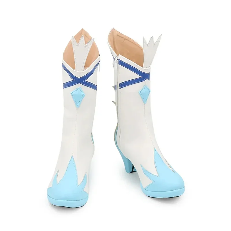 أحذية RealCos Genshin Impact Fatui Cryo Cicin Mages التأثيرية أحذية أزياء الهالوين التأثيرية #6