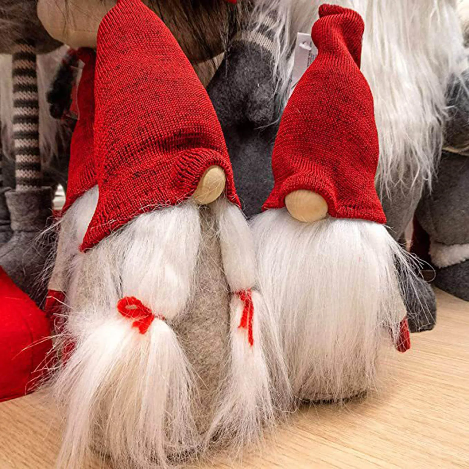 Artificial Faux Fur Trim Ribbon for Crafts, Soft Fluffy Sewing Fabric Patch for Christmas Stockings Gnome Decor DIY Projects