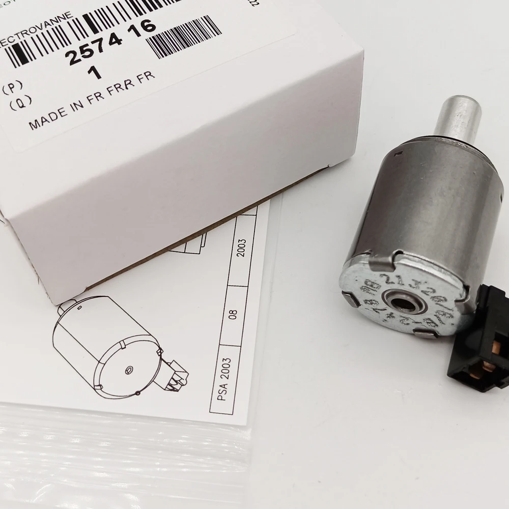 Original or Brand DPO/AL4 Automatic Gearbox Solenoid Valve 257416 9653760480 For Peugeot Renault Citroen DPO AL4  2574.16