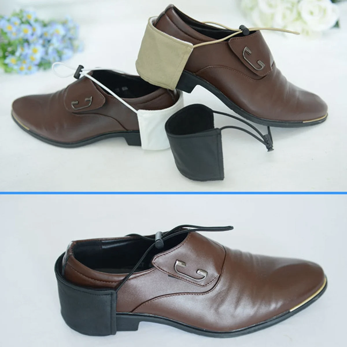 Driver Shoes Heel Protector Driving Heel Protection Cover for Right Foot Car Prevent Wear Shoes Heel Protection Cover