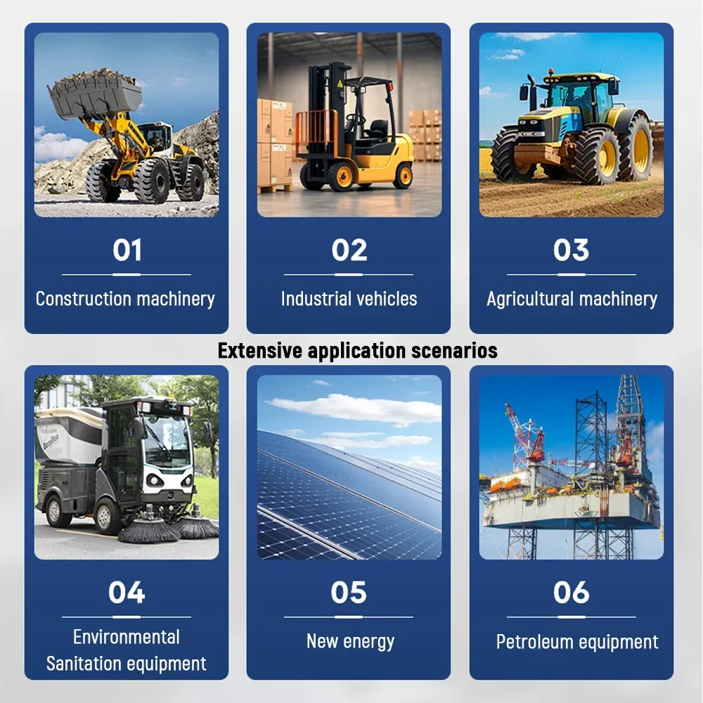 محرك هيدروليكي دائري منخفض السرعة عزم دوران عالي لجرار الحفارة الزراعية محرك هيدروليكي واحد محرك مدار