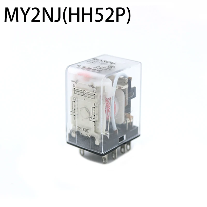 1PCS HH52P/MY2NJ Micro Power Relay DPDT 8 Pin 12V/24V/220V AC/DC General Purpose Electromagnetic Relay