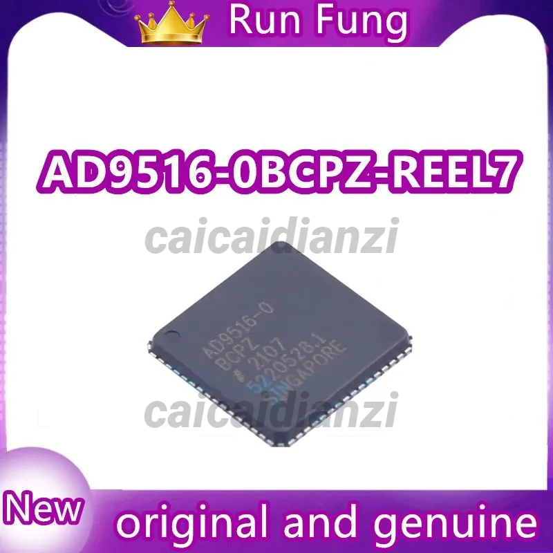 

5Pcs/Lot AD9516-0BCPZ-REEL7 AD9516-0BCPZ Clock Generator, Fanout Distribution IC 2.95GHz 1 64-VFQFN Exposed Pad New Original