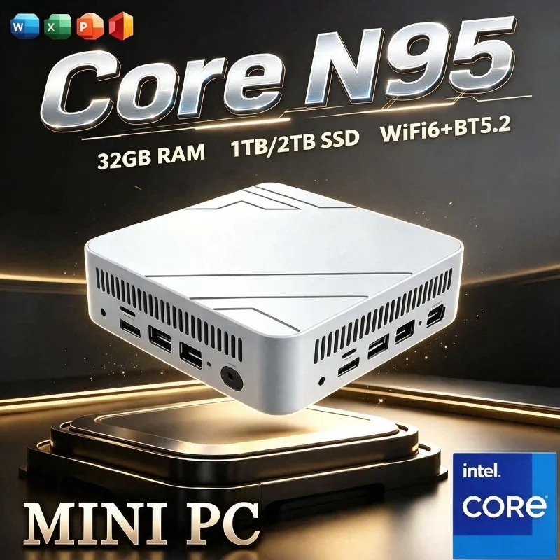 2026-intel-core-n95-mini-desktop-16gb-ram-512gb-m2-nvme-ssd-triple-4k-hdmi-wifi6-bt52-silent-fanless-small-pc-office-home-pro