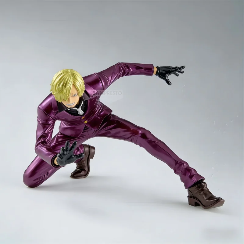Original Genuine Banpressto One Piece King Of Artist Specialial Ver Sanji Landscape Figurine Desktop Ornament Collection Gift