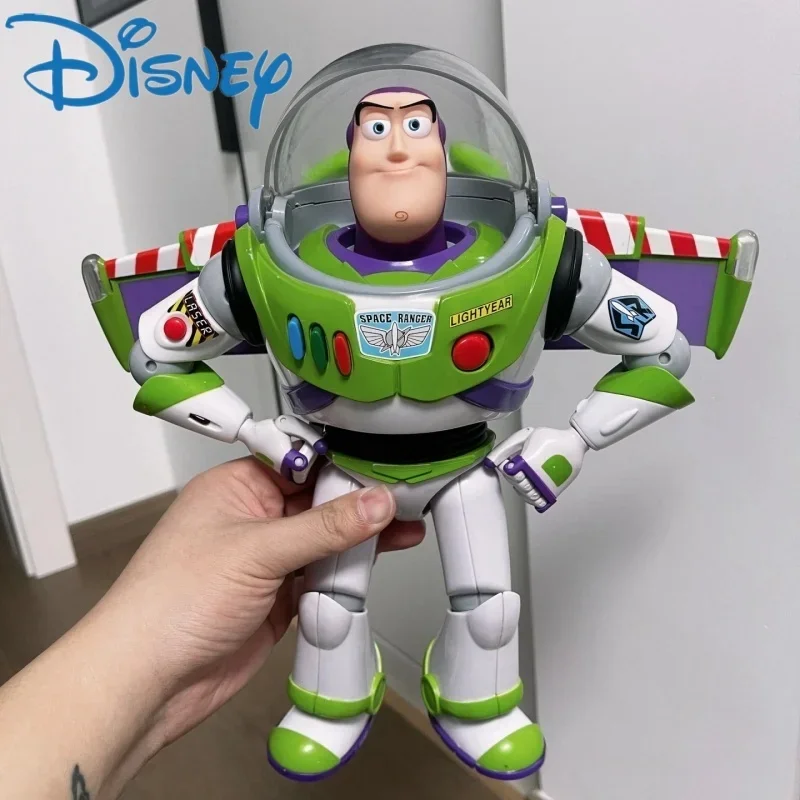 Nowa wyprzedaż Disney Toys Story 4 Juguete Woody Buzz Figurka Model Zabawka Astral Muzyka / Światło Z Skrzydłami Lalka Akcja Prezenty Urodzinowe Zabawka