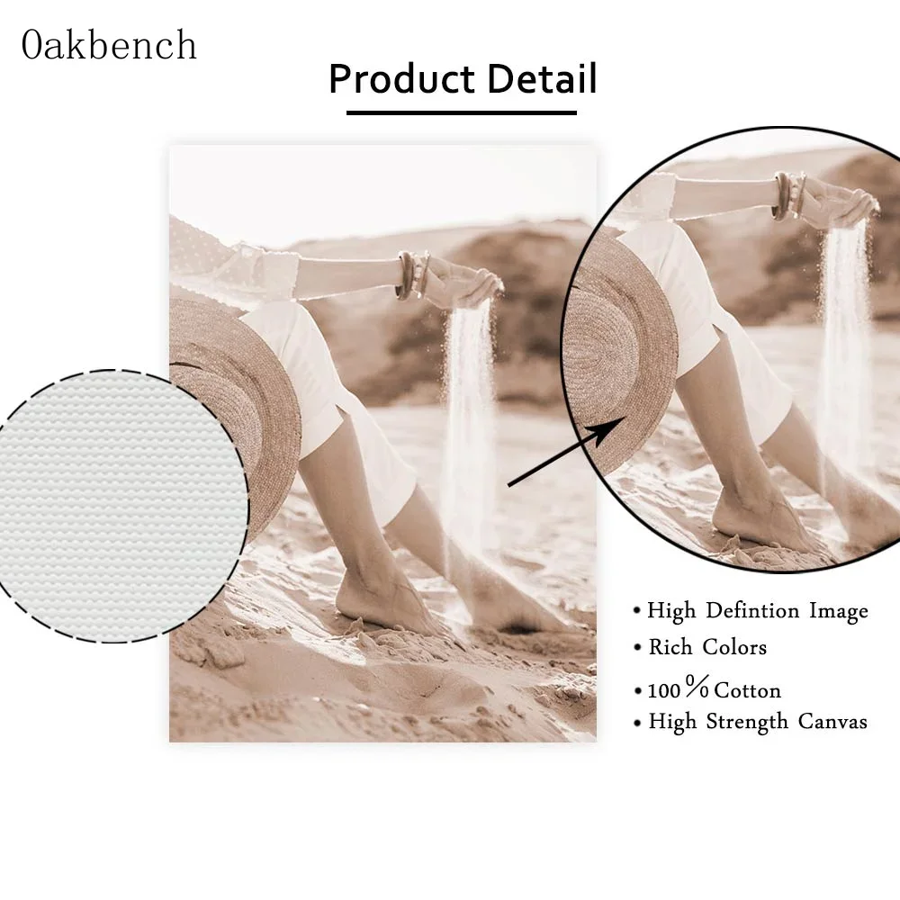 المناظر البحرية جدار الفن الشاطئ الرمال قماش المشارك ريد القش اللوحة المشارك جسر طباعة صور الشمال الملصقات غرفة المعيشة ديكور