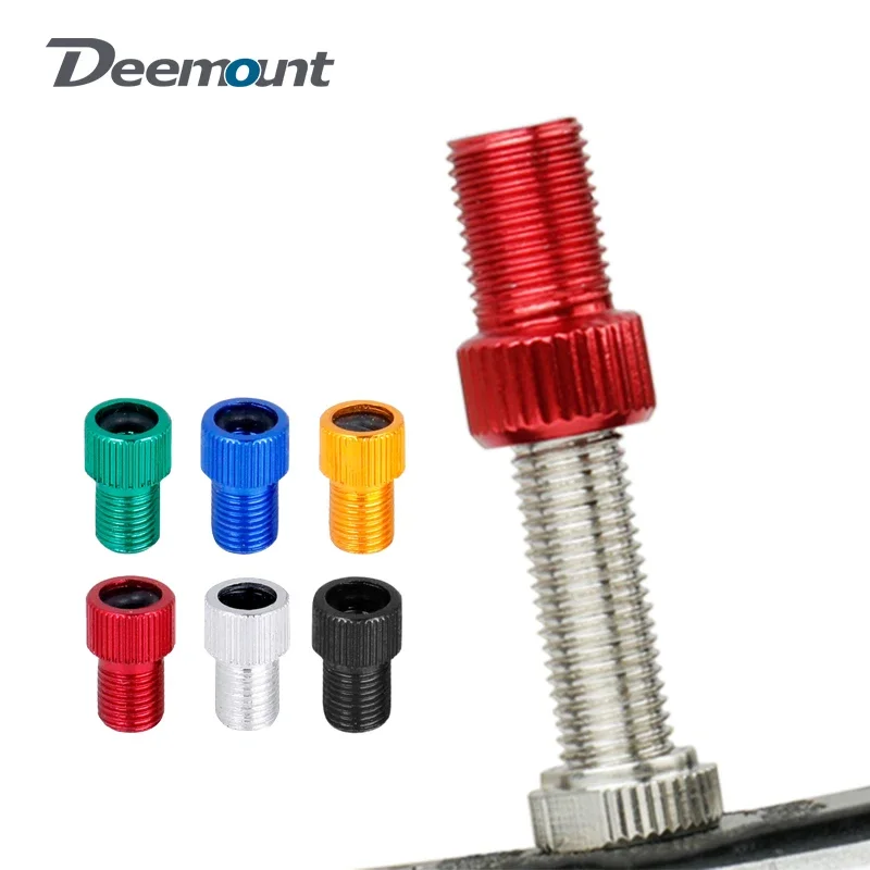 

4/10PCS F/V D/V To A/V Valve Adapter Aluminum Alloy Presta Nozzle Convertor Bicycle Schrader Head Pump Accessories