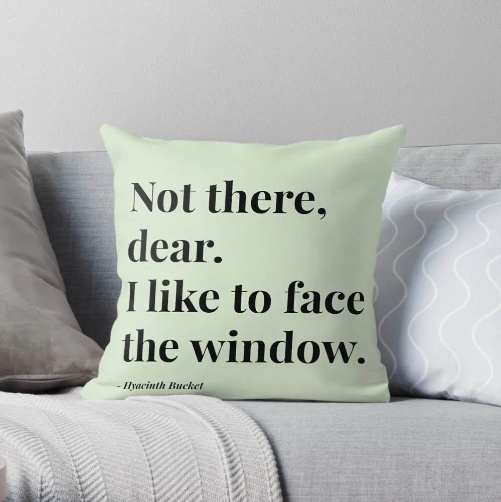 

Not There, Dear. Throw Pillow Christmas Throw Pillows Covers