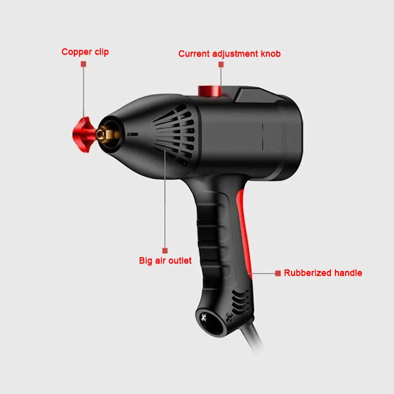 Máquina de soldadura eléctrica portátil, soldador inteligente Digital automático, ajuste de corriente, 220 V, 4000W