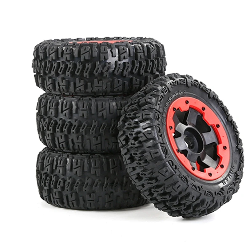 Off-Road RC Car Rubber Rear And Front Tyres For 1/5 HPI ROFUN BAHA ROVAN KM BAJA 5T/5SC/5FT Rc Car Toys Parts