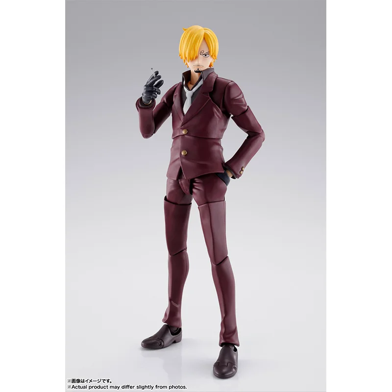 Bandai S.h.figuarts Sanji The Raid On Onigashima One Piece Anime Original Action Figure Model Children's Toys Gift Collection