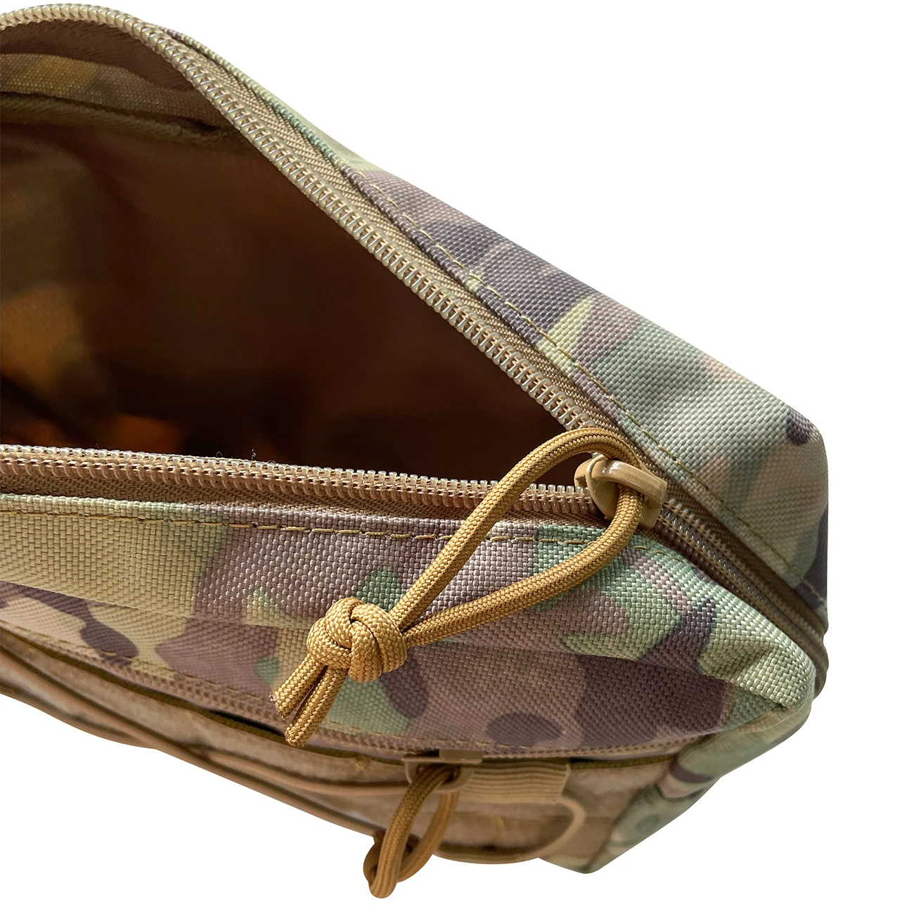 Camouflage Utility Pouch Multi‑compartment Organizer Bag for Backpack Vest Attachment Outdoor Storage Waist Accessories Bag