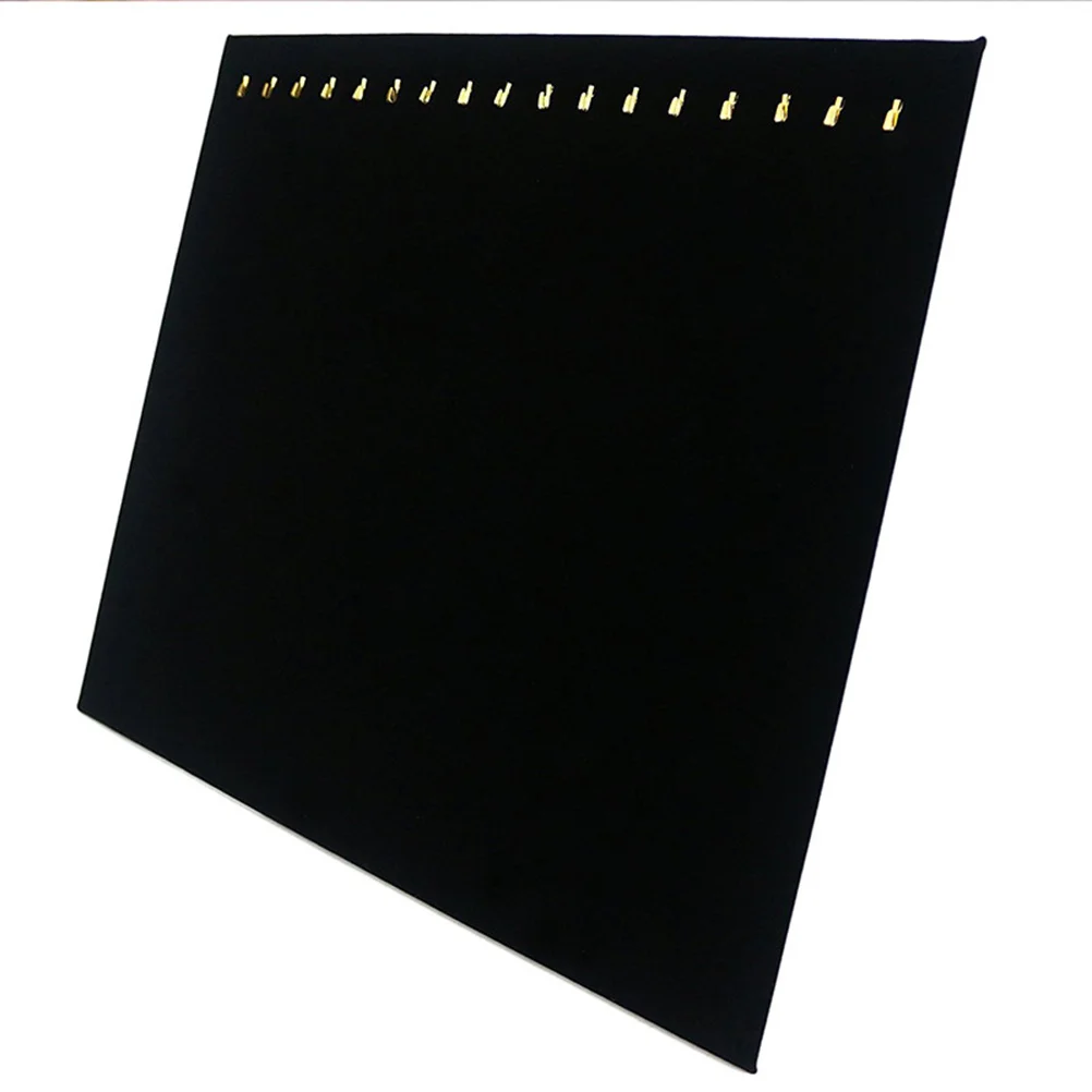 

1Pcs Black Padded Easel Necklace Display Stand Folding Lightweight Jewelry Rack Holder Organizer for Necklace Bracelet Jewelry