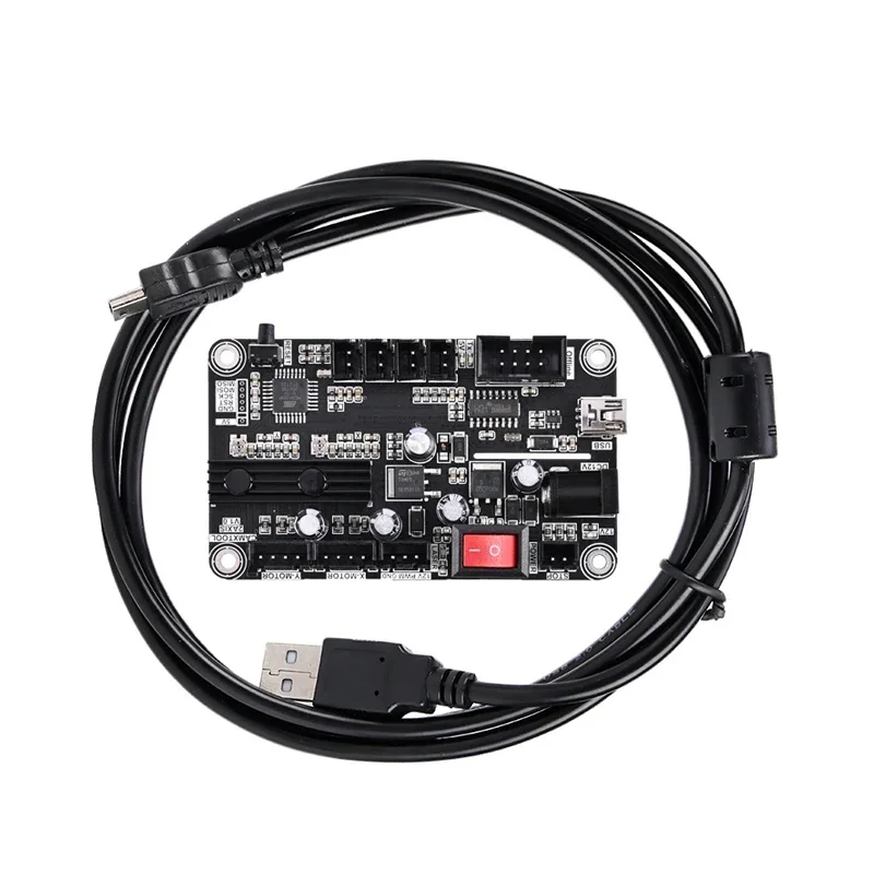 Imagem -03 - Painel de Controle para Gravador a Laser Grbl Porta Usb Placa Principal Offline Driver Integrado Gravação Cnc 6550 2023 Eixos