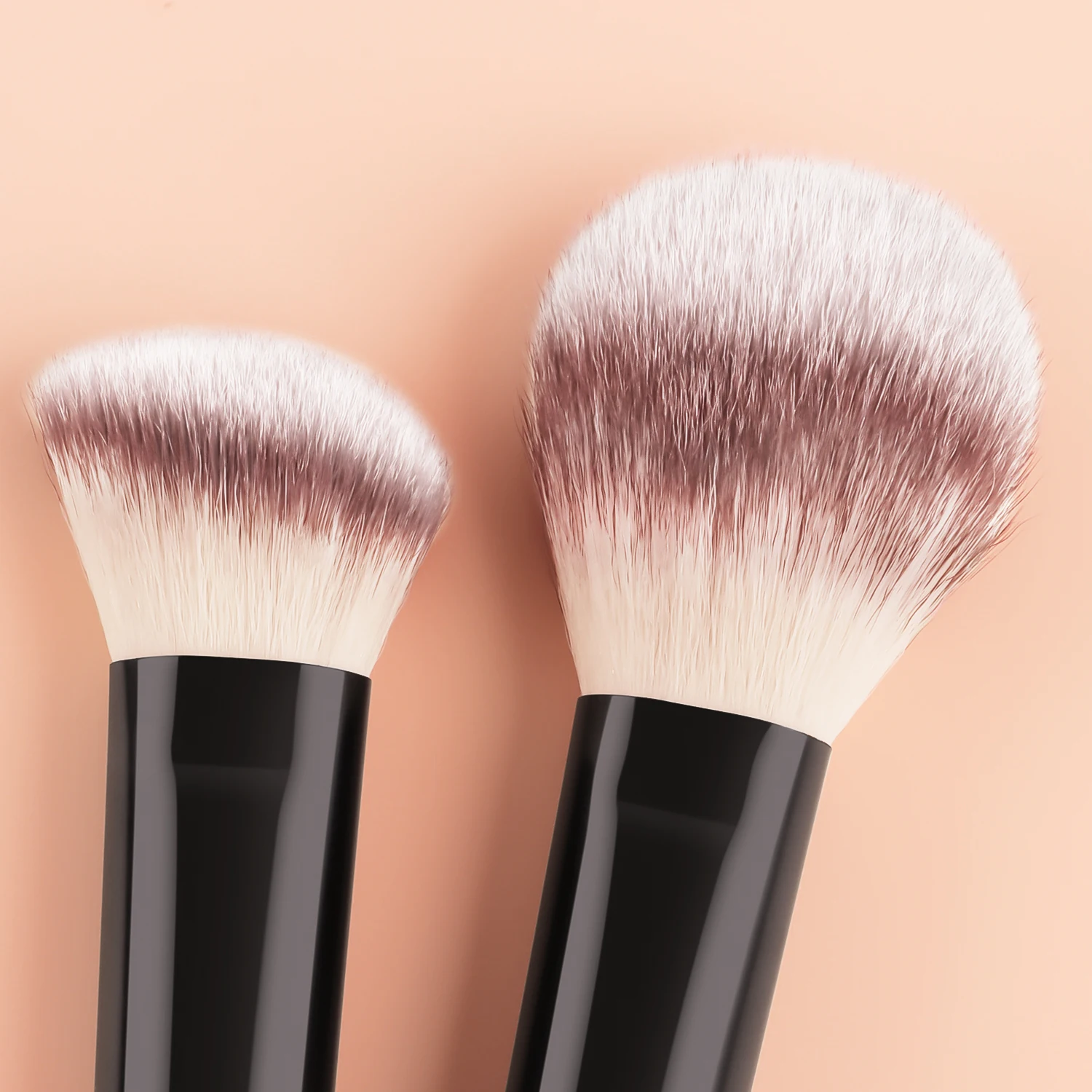 8 long tube makeup brush set, multi-color super soft powder paint, powder blusher brush, eye shadow brush, beginner's full set o