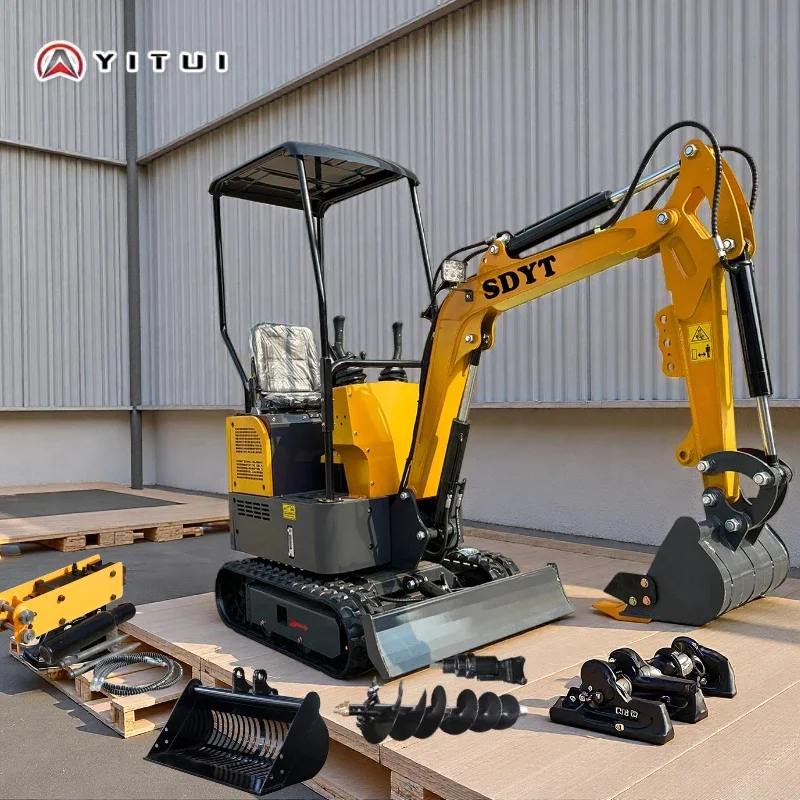 รถขุดขนาดเล็ก Epa Kubota 2 ตัน แบบกำหนดเองสำหรับการเกษตร รถขุดขนาด 1500 กก. ขายส่ง รถขุดขนาดเล็กสำหรับใช้ในบ้าน