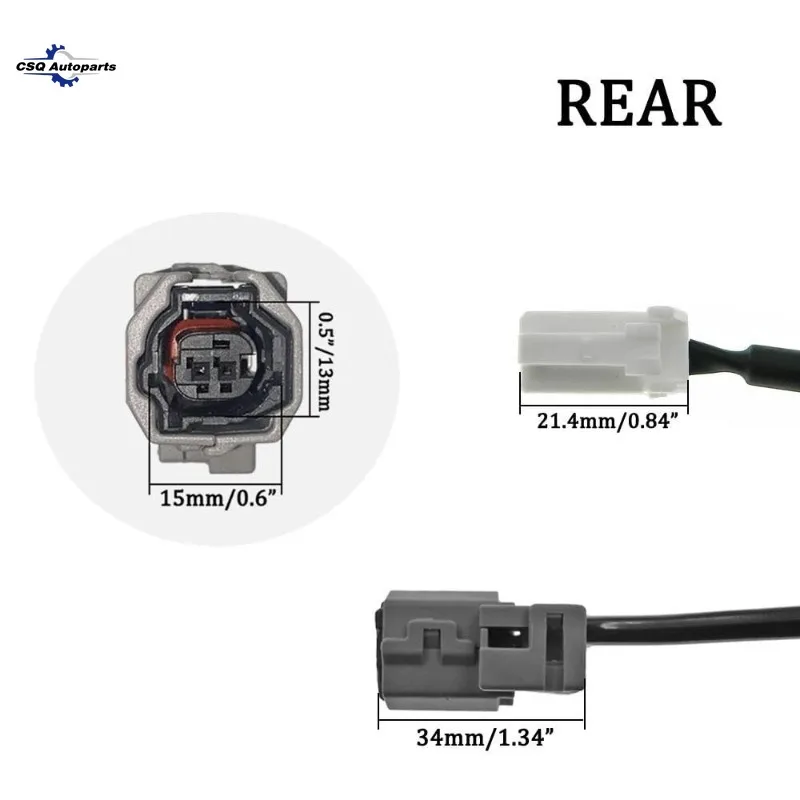 Sensor de velocidad de rueda ABS trasero izquierdo/derecho 89516-0D120 para Toyota Yaris Vios 4WD 1.5L Yaris Vitz 1NZ-FE 2005-2012 89516-0D110 Nuevo