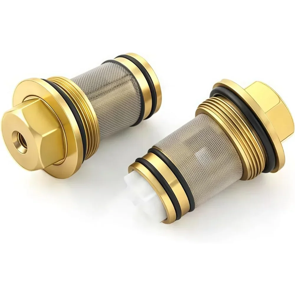 

Латунный обратный клапан 1/2 дюйма, предотвращающий обратный поток, для смесителя в ванной, комплект из двух частей