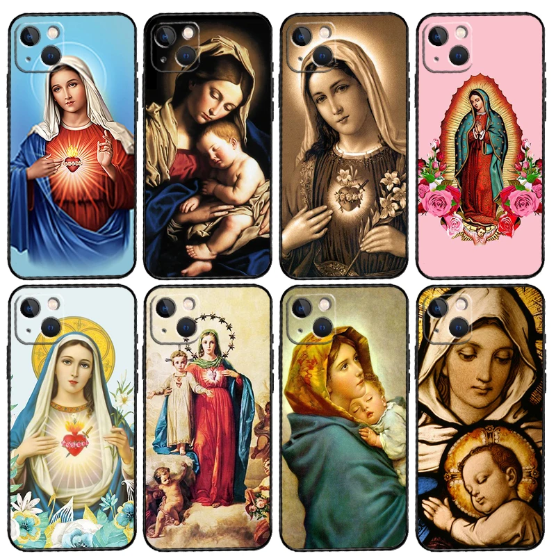 Funda madre Virgen María para OnePlus 10T 10R 8T 12R 13R 13s 13 12 11 9 10 Pro Nord 5 CE 2 3 4 Lite N20 N30