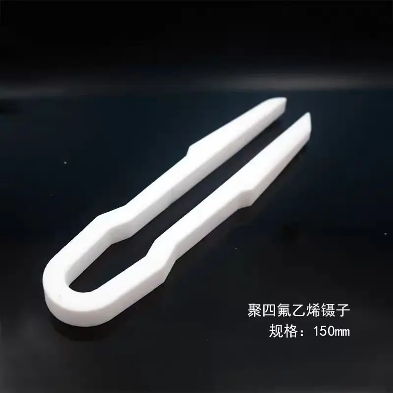 Polytetrafluoroethylene tweezers PTFE PTFE tweezers High temperature and acid alkali resistant laboratory tweezers