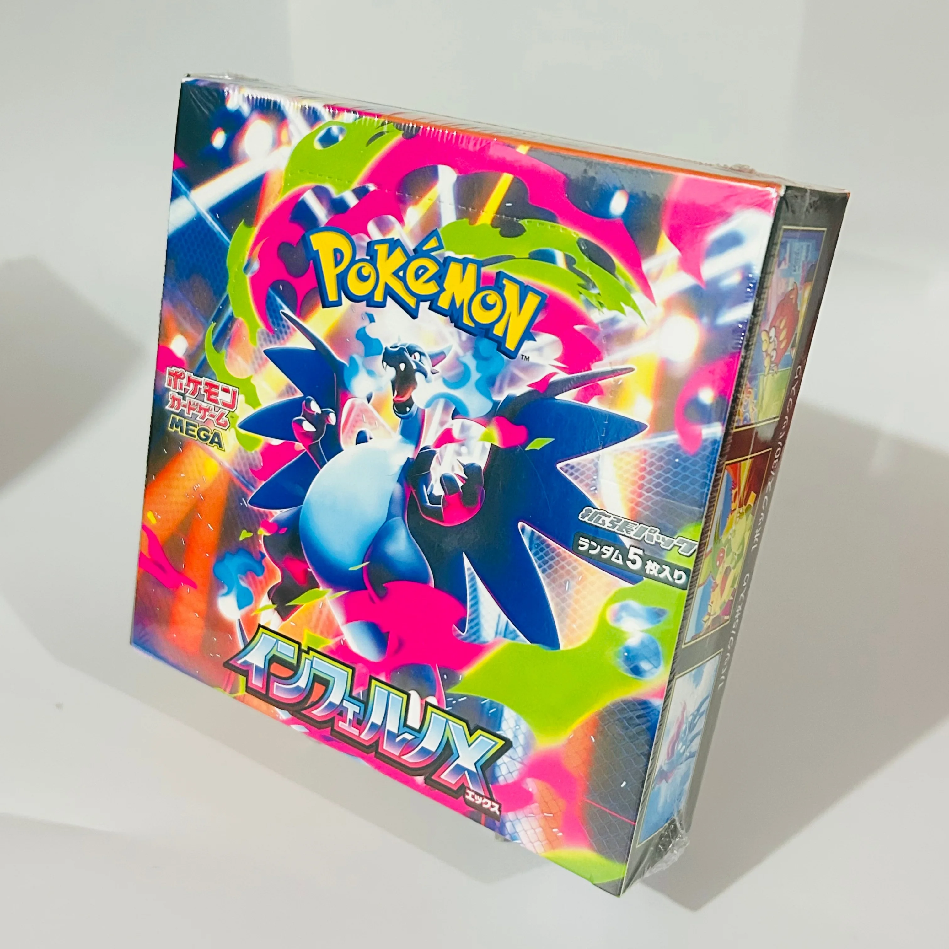 

Pokemon 2026 DIY M2 Inferno X Japanese TCG-Style Booster Box with 24 Premium Anime Collection Cards
