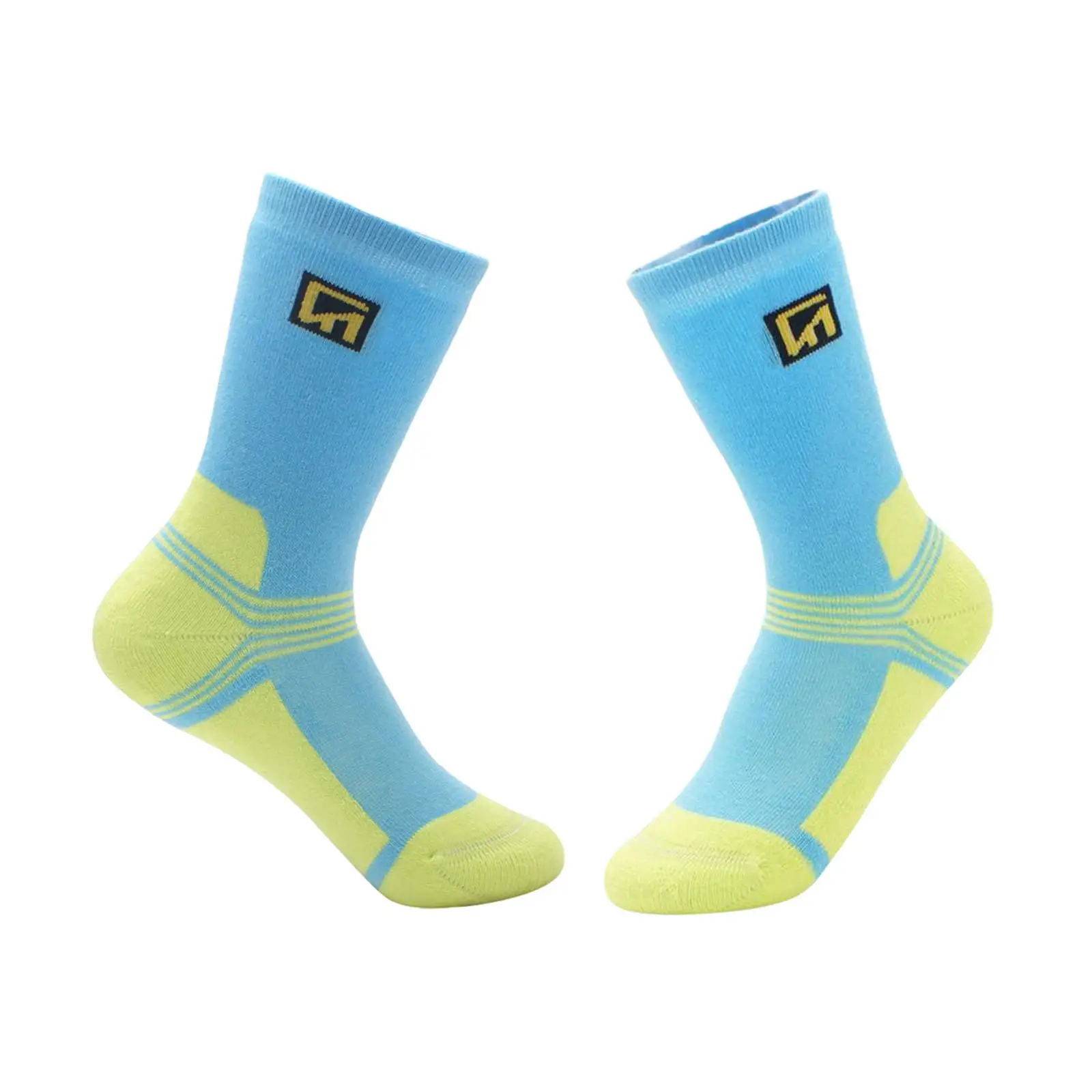 Ice Skating Socks Figure Skating Socks for Kids Children Roller Skating Socks Elastic Patchwork Color
