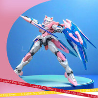 Jinggong Model Hg 1/144 00q Shia Qan T Cat Ear Assembly Model Anime Figure Hgbf 049 Mech Action Figurine Collect Robot Kits Toys