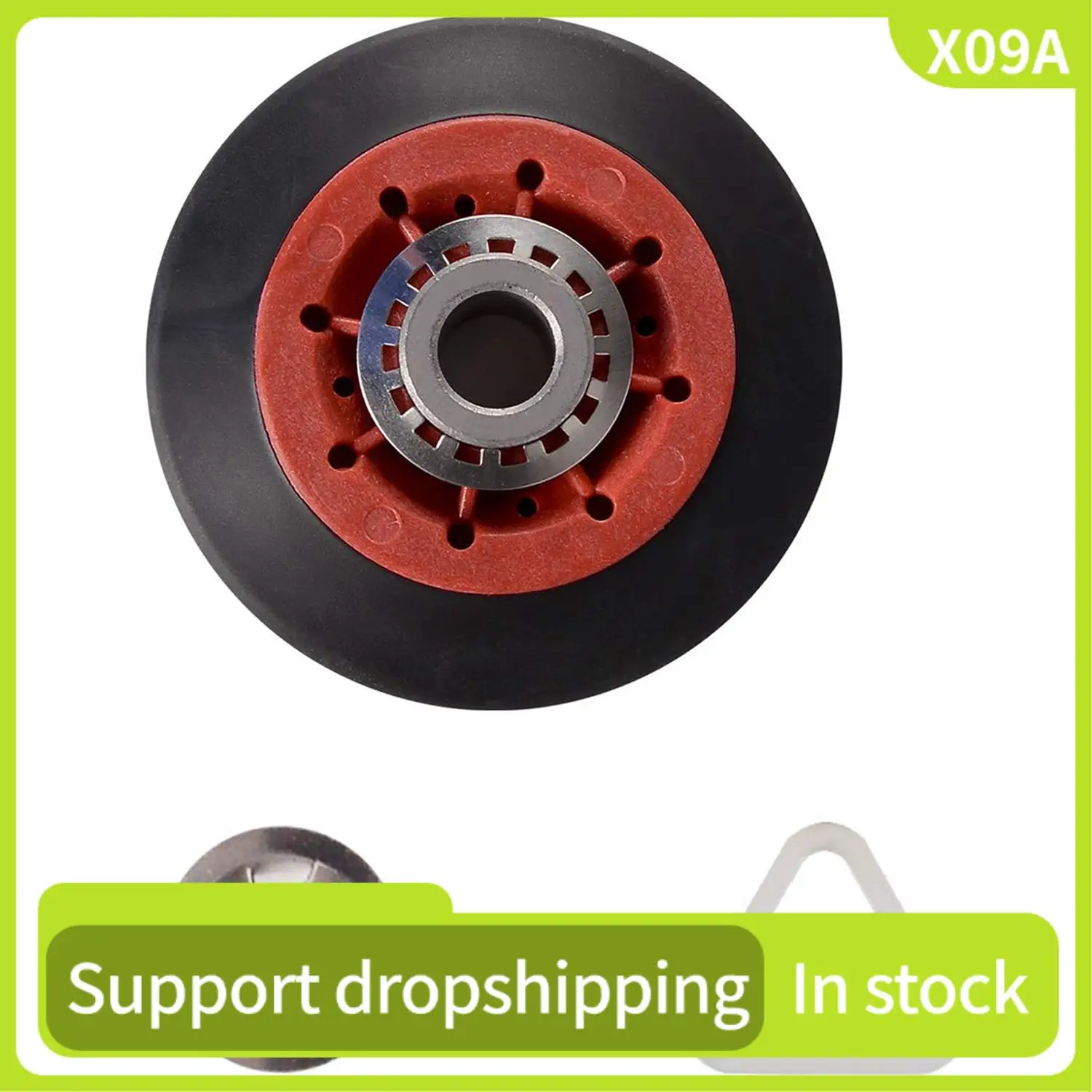 

X09A 5 Pcs For W10837240 Dryer Idler Pulley Replace Part For Kenmore Dryer ,1 Pcs A & 4 Pcs B
