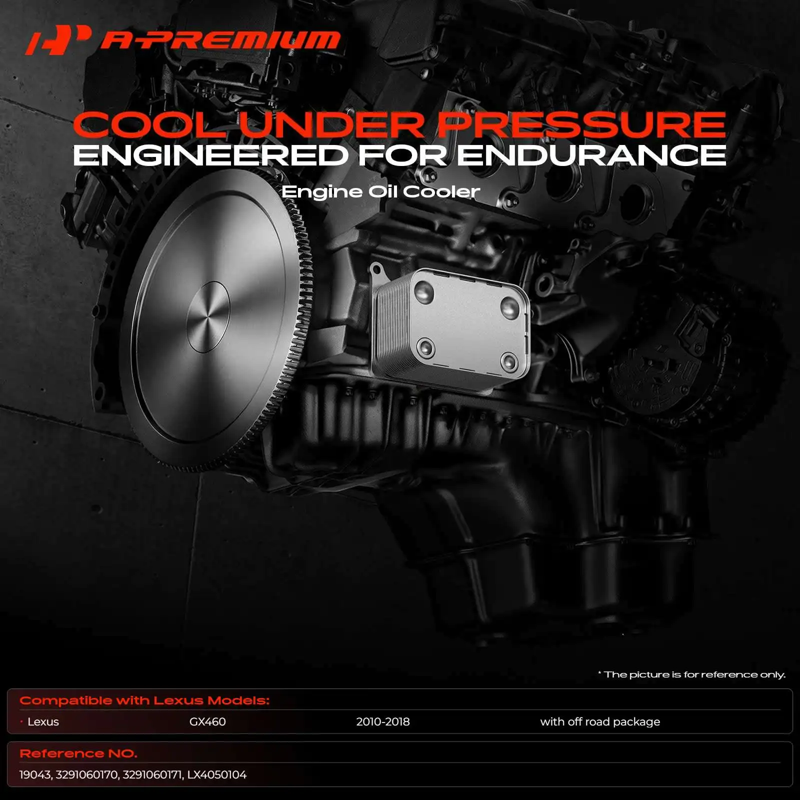 A-Premium Automatic Transmission Oil Cooler for Lexus GX460 2010-2018