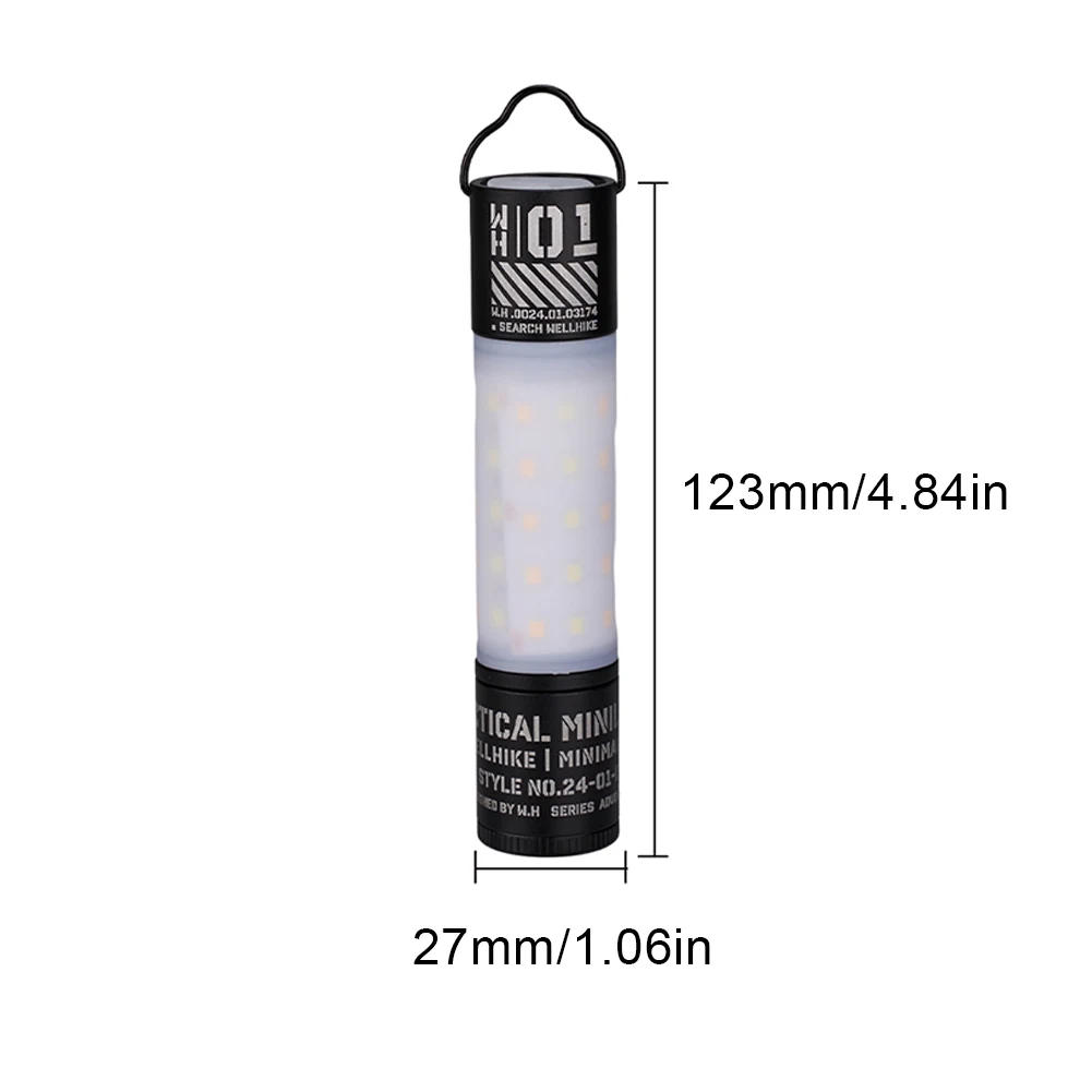 مصباح يدوي فائق السطوع IPX4 مقاوم للماء عالي الطاقة 10 وات مصباح يدوي للطوارئ بنك الطاقة للتخييم في الهواء الطلق والمشي لمسافات طويلة