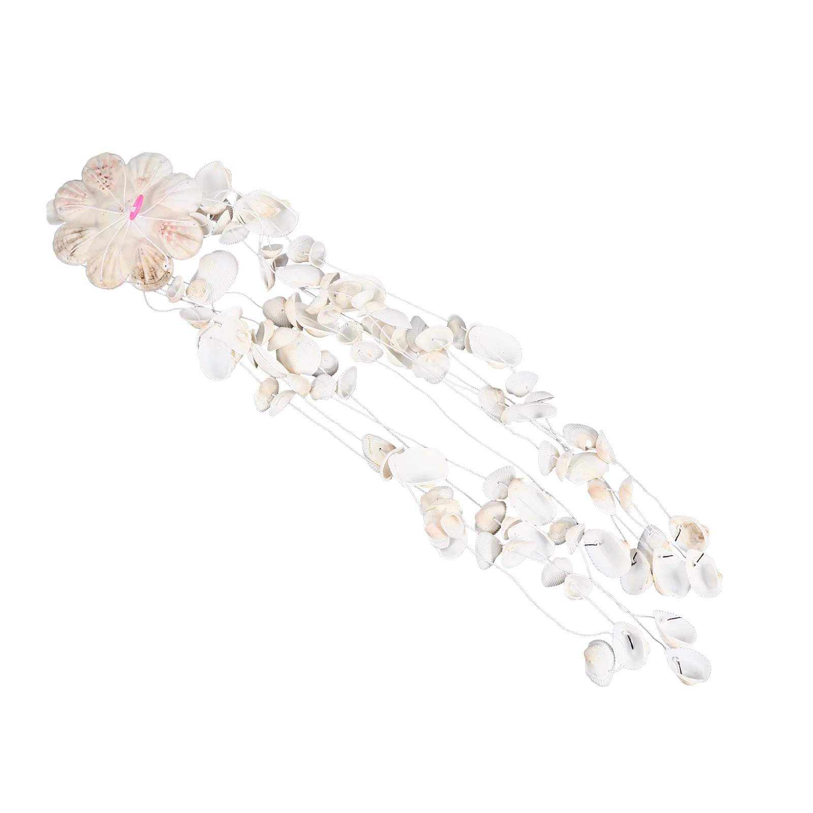 

Seashell Wind Chime Natural Home Hanging Ornament Door Window Decoration Beach Shell Wind-Bell Soothing Melody