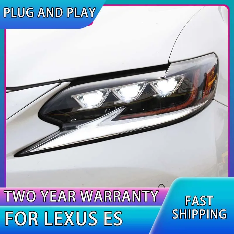 Head Lamps For Lexus ES Es200 Es350 Es260 Es300h 2013-2017 Headlights LED DRL Running Light Dynamic Turn Signal Lights Assembly