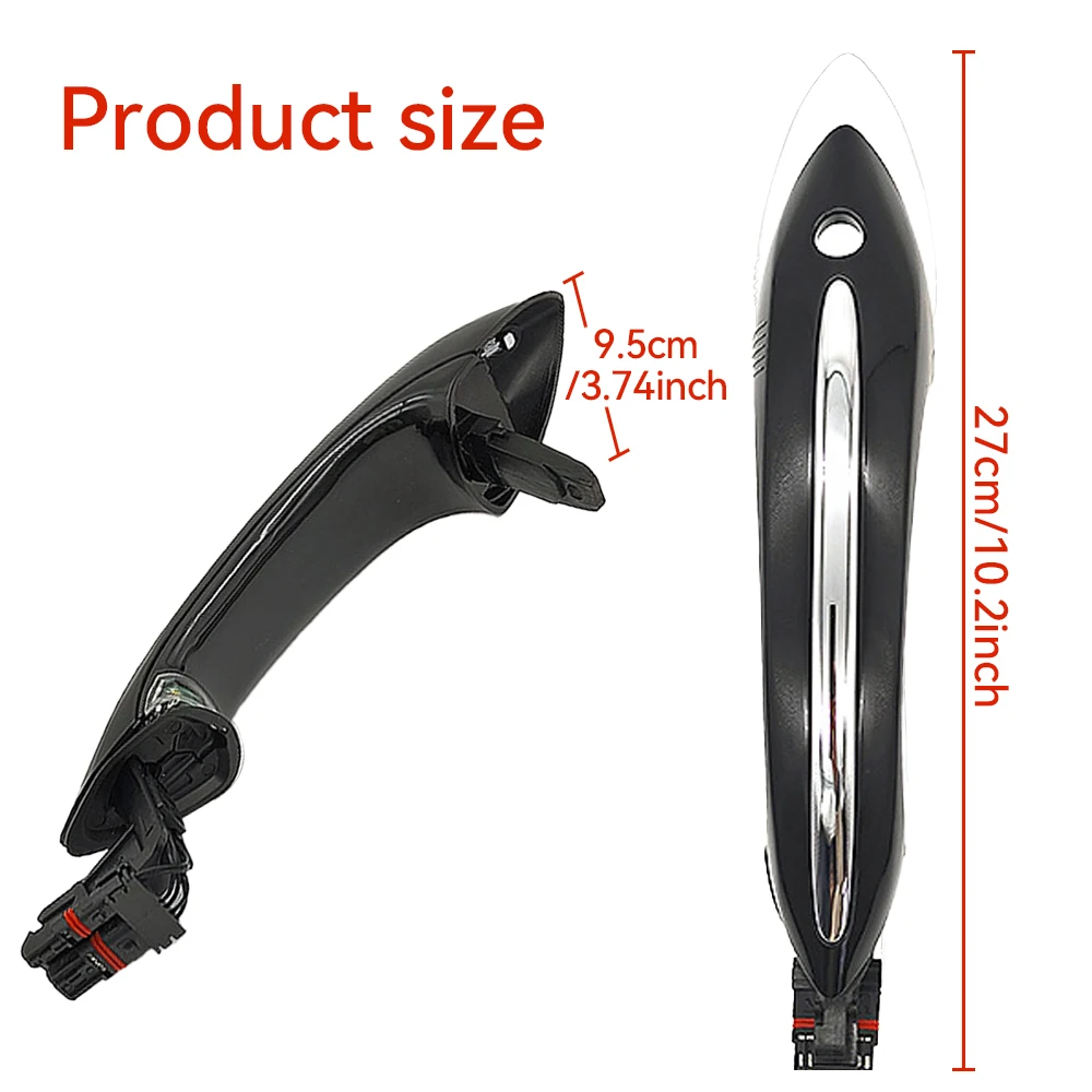 Front Rear Car Exterior Comfort Access Keyless Go Door Handle Suitable for BMW 5 Series 7 Series F10 F18 FO7 FO2 Car Door Handle