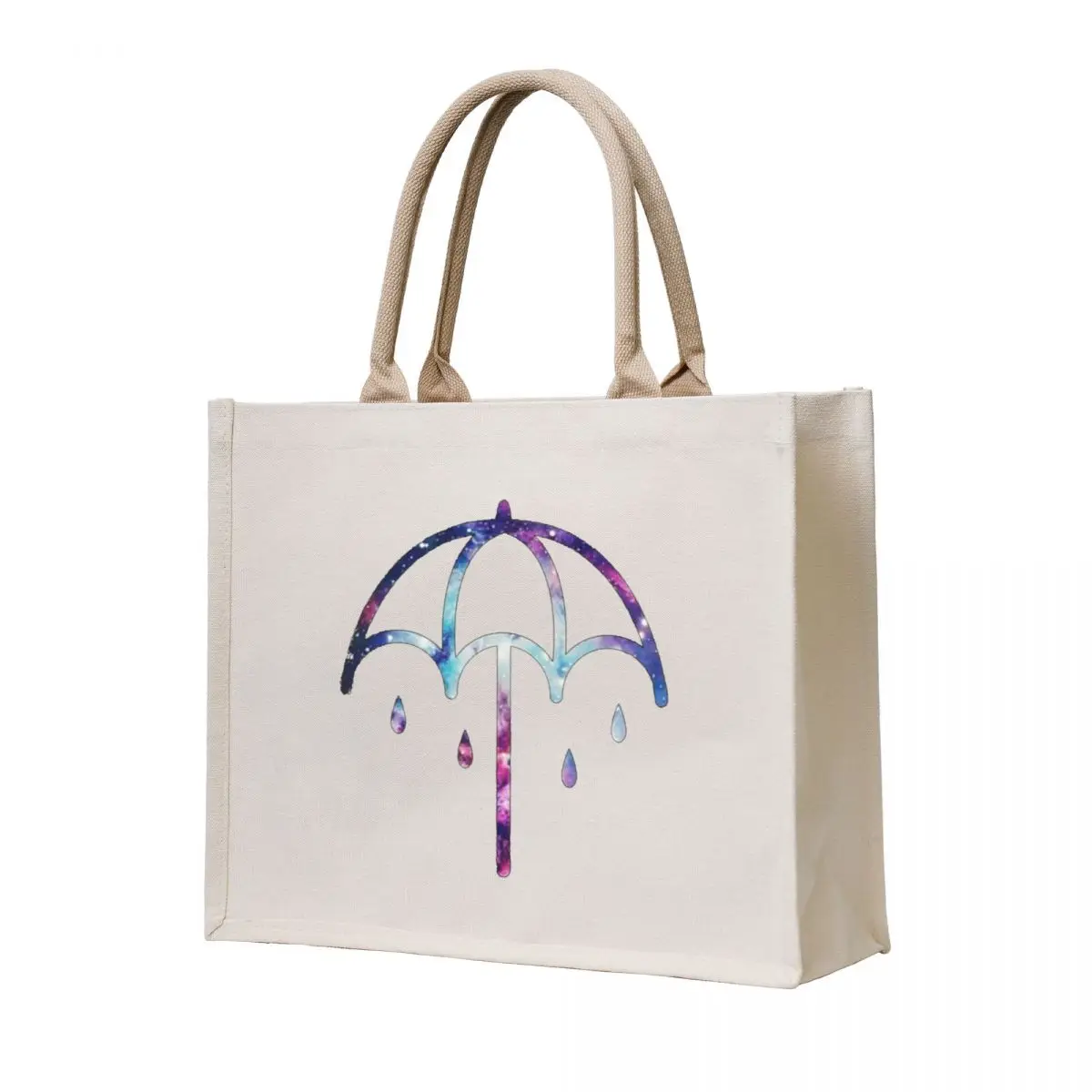 

umbrella purple Tote Bag tote bags aesthetic canvas tote bag Shopper bag