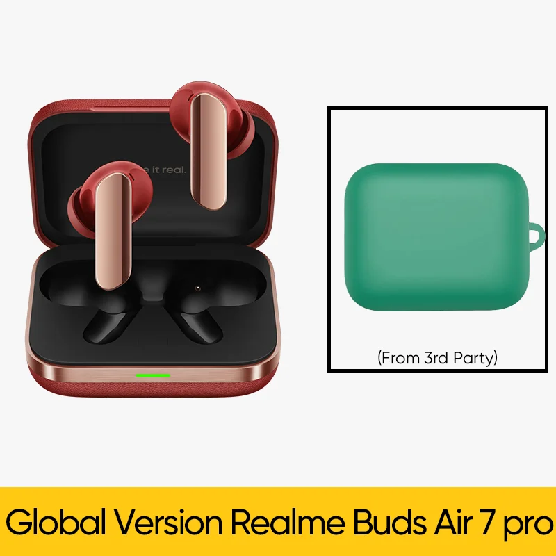 Global Version realme Buds Air 7 Pro 53dB Active Noise Cancelling True Wireless Earphone 48Hour Battery Bluetooth 5.4 Headphone