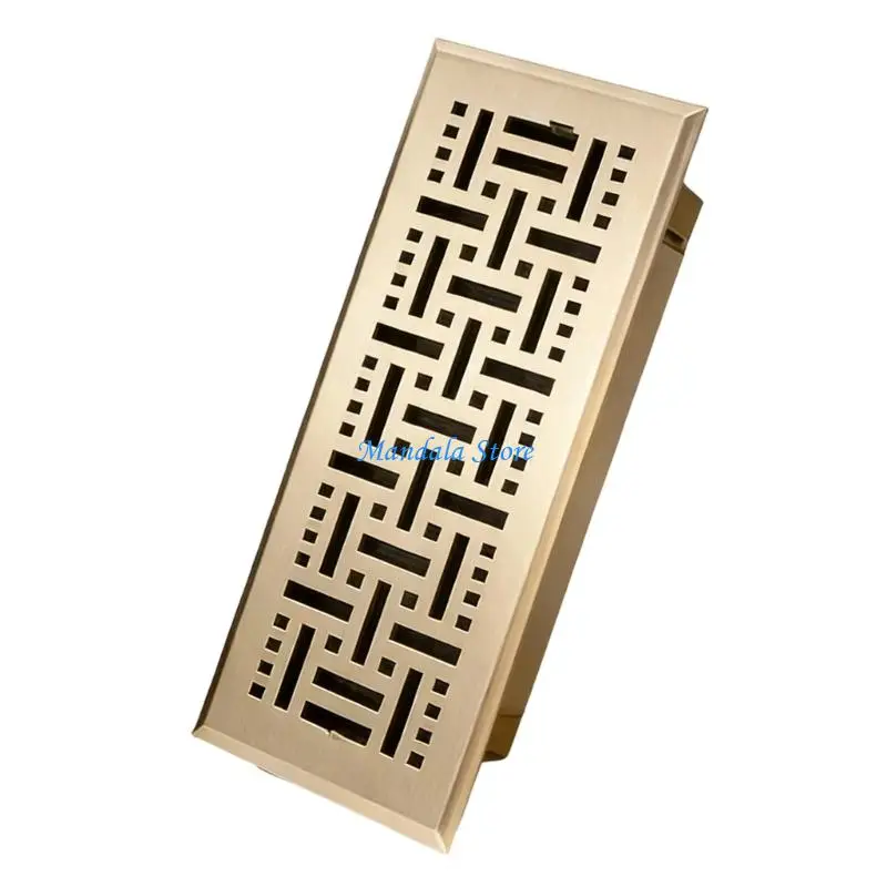 U2JC High Quality Metal Floor Register Offering Improved Air Exchange Suitable For Various Interior Styles