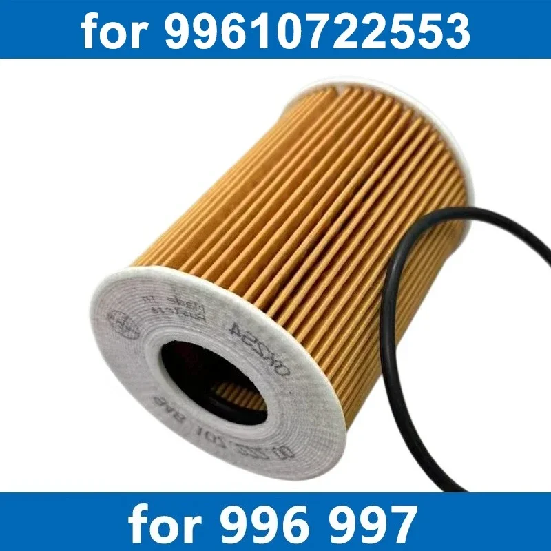 1/6/10Pcs Car Oil Filter 99610722553 For 9PA CAYENNE 4.5 986 987 BOXSTER CAYMAN 996 997 911 Carrera 3.4L~3.8L Engine 1997~2012