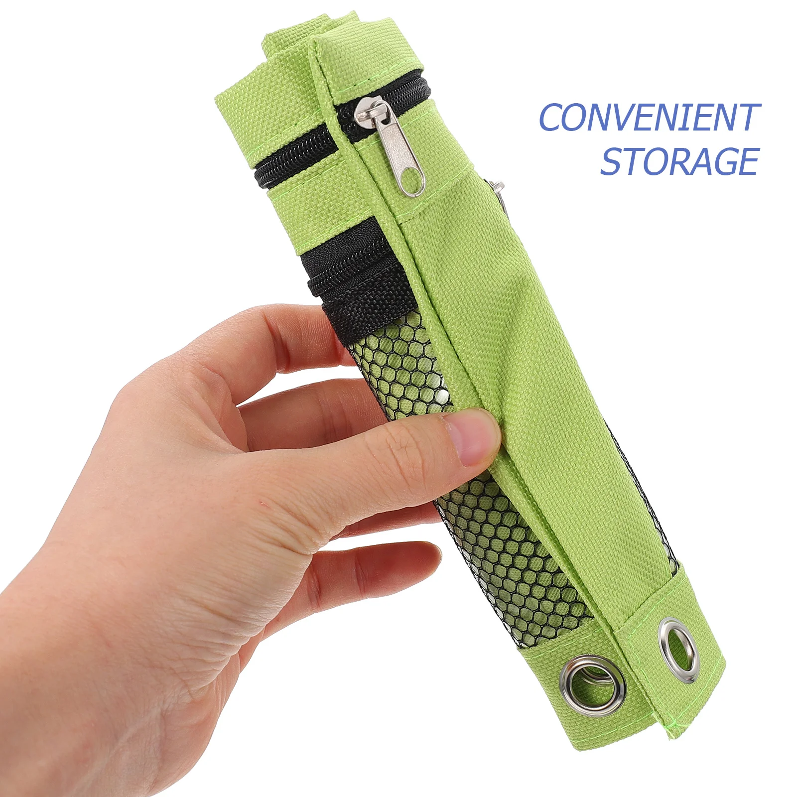 

2Pcs Binder Pencil Pouches Large Capacity Pencils Storage Bag Multi-Use Pen Bag for Students Office Staff Pencil Pouch