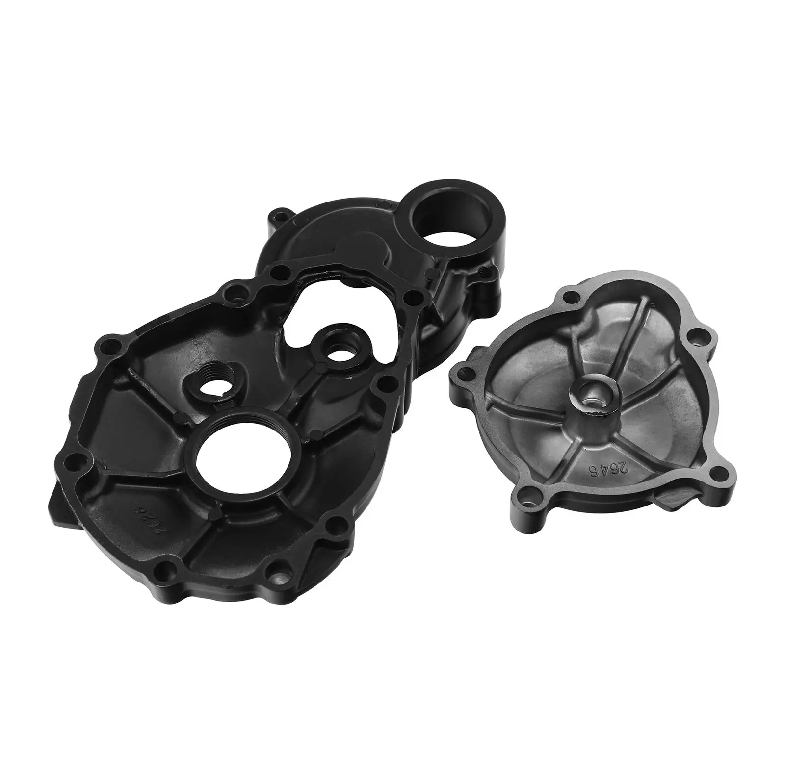 

Motorcycle Black Right Crankcase Engine Starter Cover For Suzuki Hayabusa GSX1300R 1999 2000 20001 2002 2003