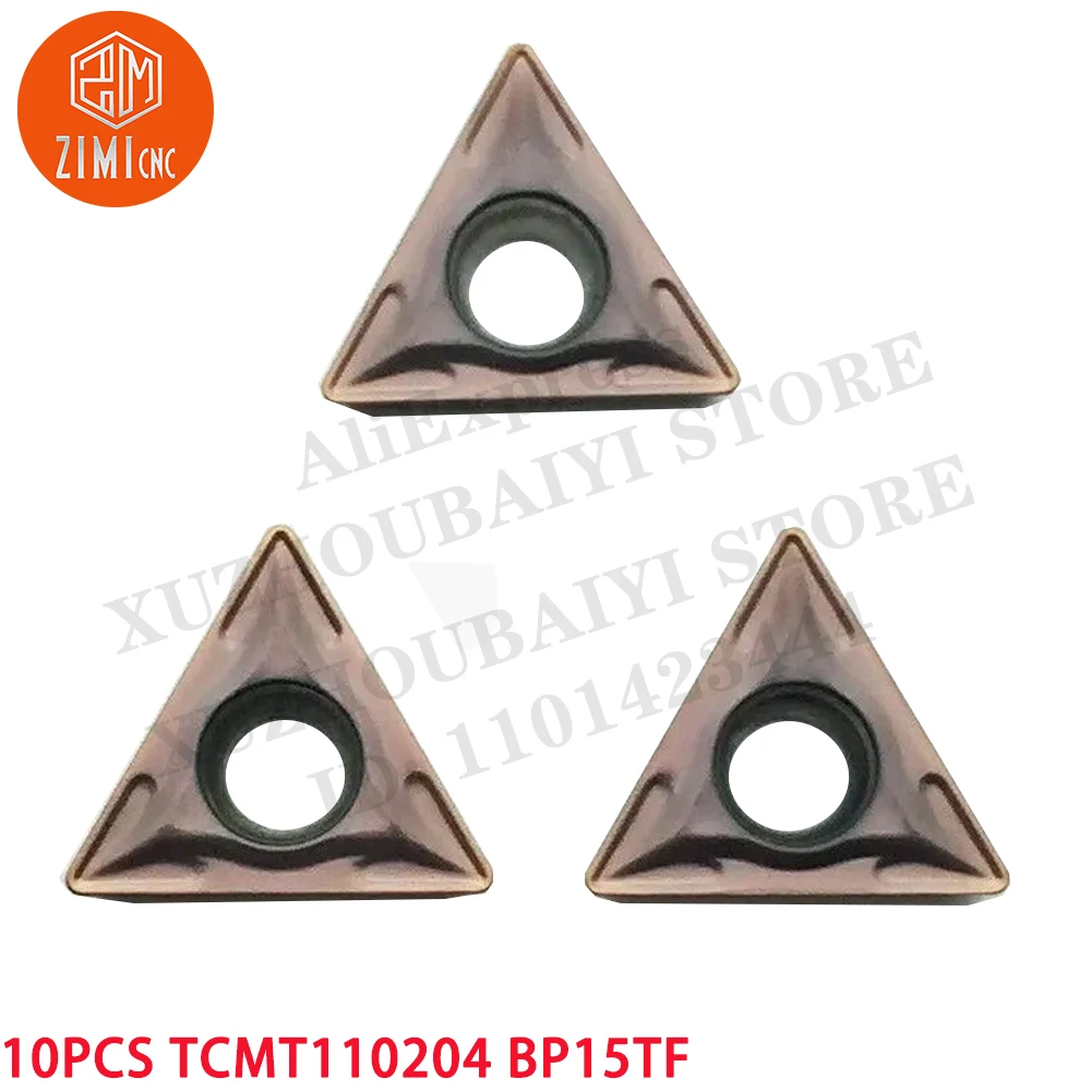 10PCS TCMT110204 BP15TF TCMT110204 Internal Turning Carbide inserts CNC tools metal cutting tools mechanical For stainless steel