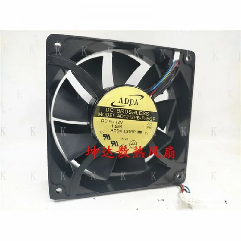 

C for ADDA AD1212HB-F9BGP 12V 1.95A 12CM cabinet server cooling fan