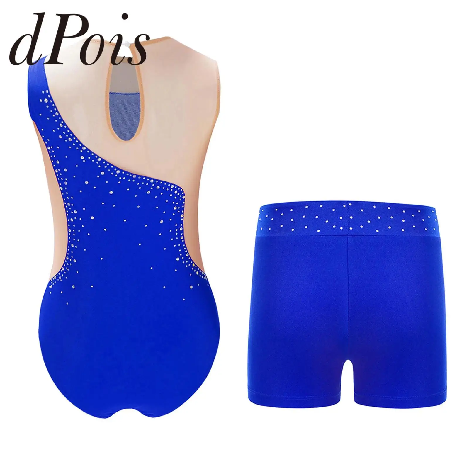 بدلة باليه للفتيات بدلة تزلج فنية معدنية للأطفال بدلة تزلج على الجليد بدلة جمباز يوتاردو