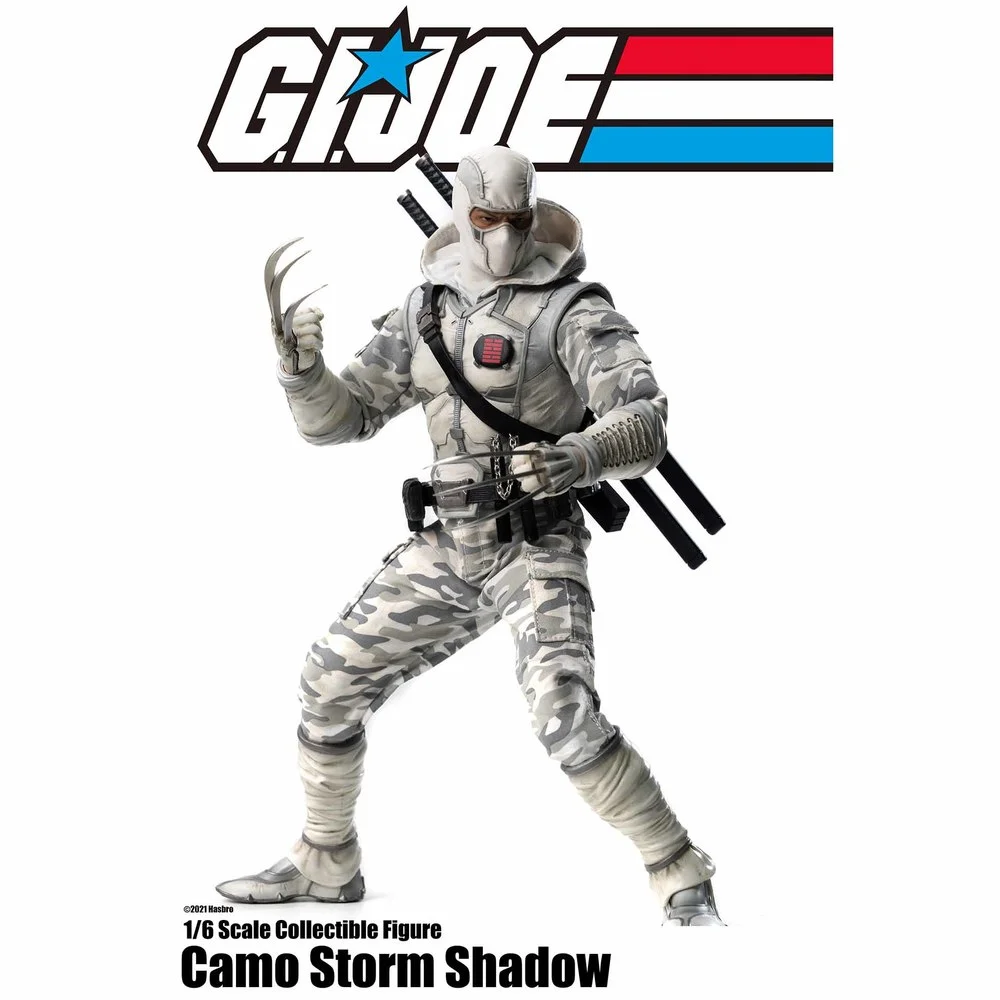 

In Stock 100% Original Threezero FigZero Storm Shadow 3A 1/6 G.I. Joe PVC Film Character Model Art Collection 30CM