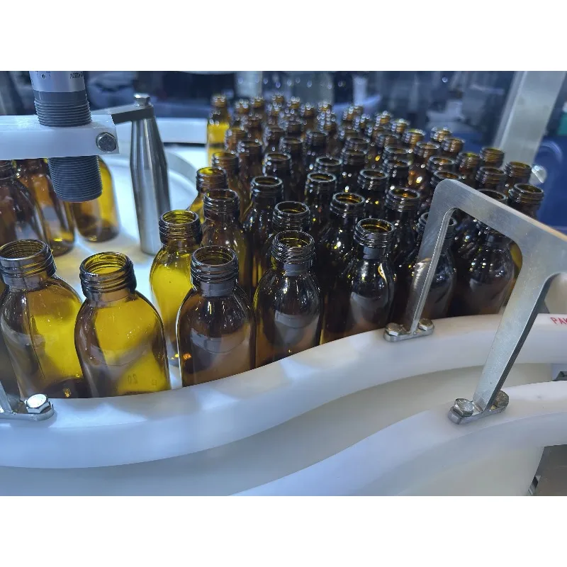 Multi Heads Automatic Liquid Filling Machine Industrial Bottle Filler for Beverage Cosmetic Oil Bottling Line